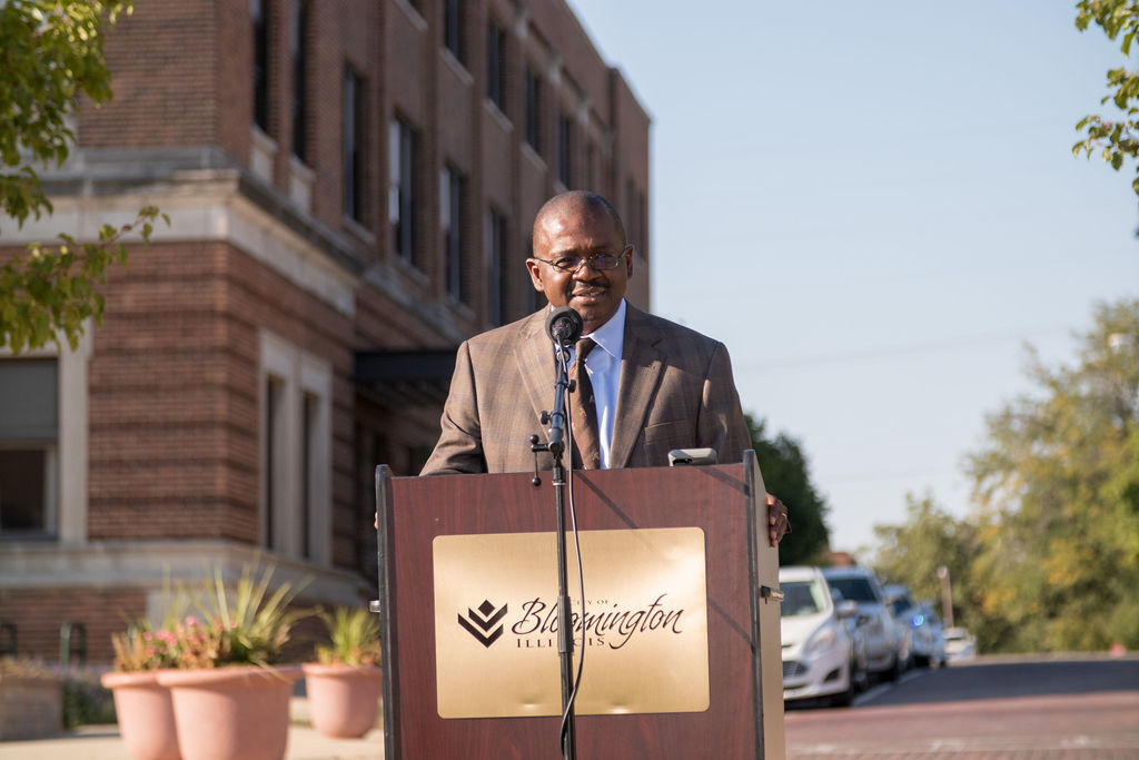 Bloomington Mayor Mboka Mwilambwe